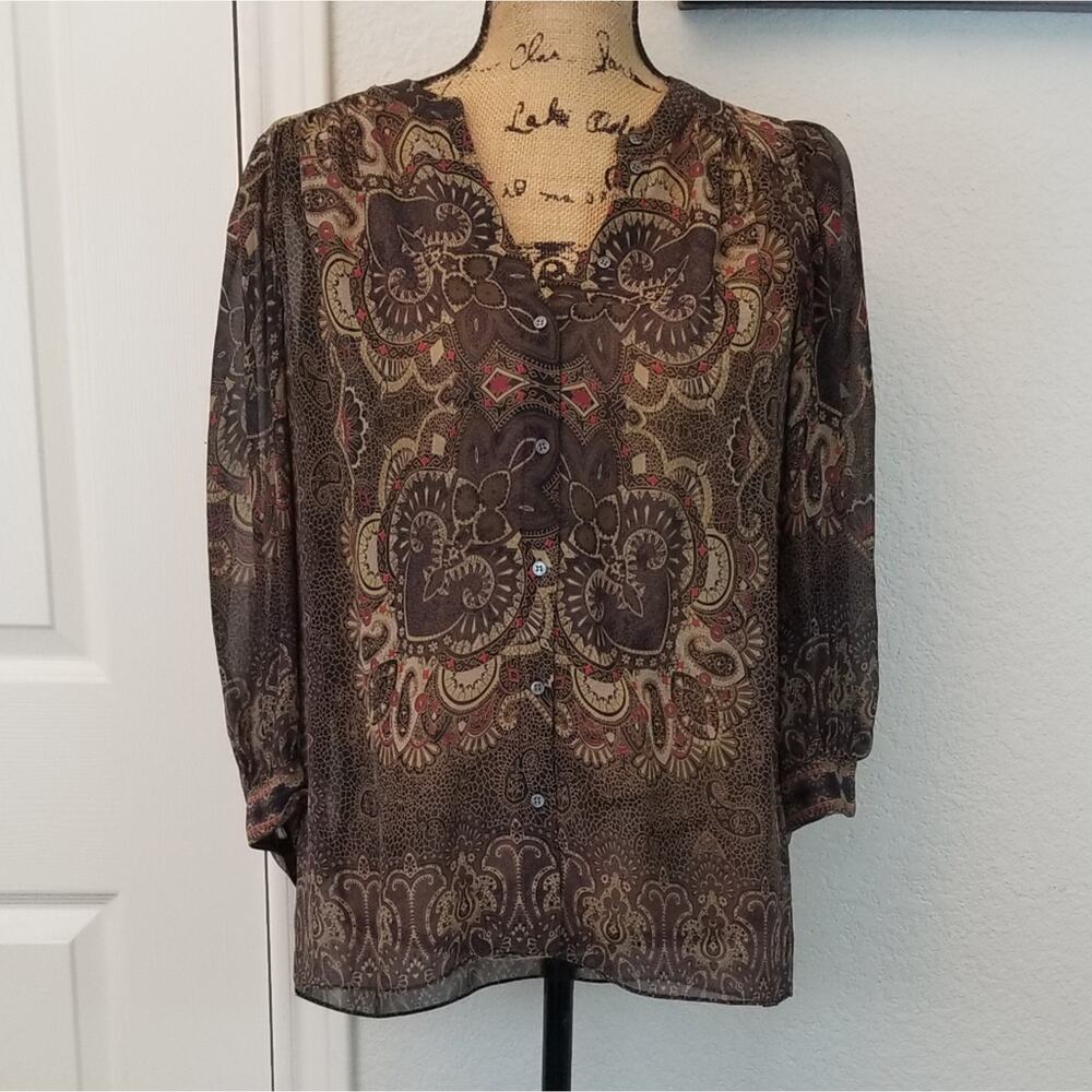 Joie silk blouse sz S